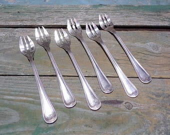 Oyster Fork, Saglier Frères, Paris - Etsy