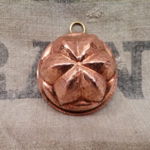 French Vintage Copper Baking Mold (H054)