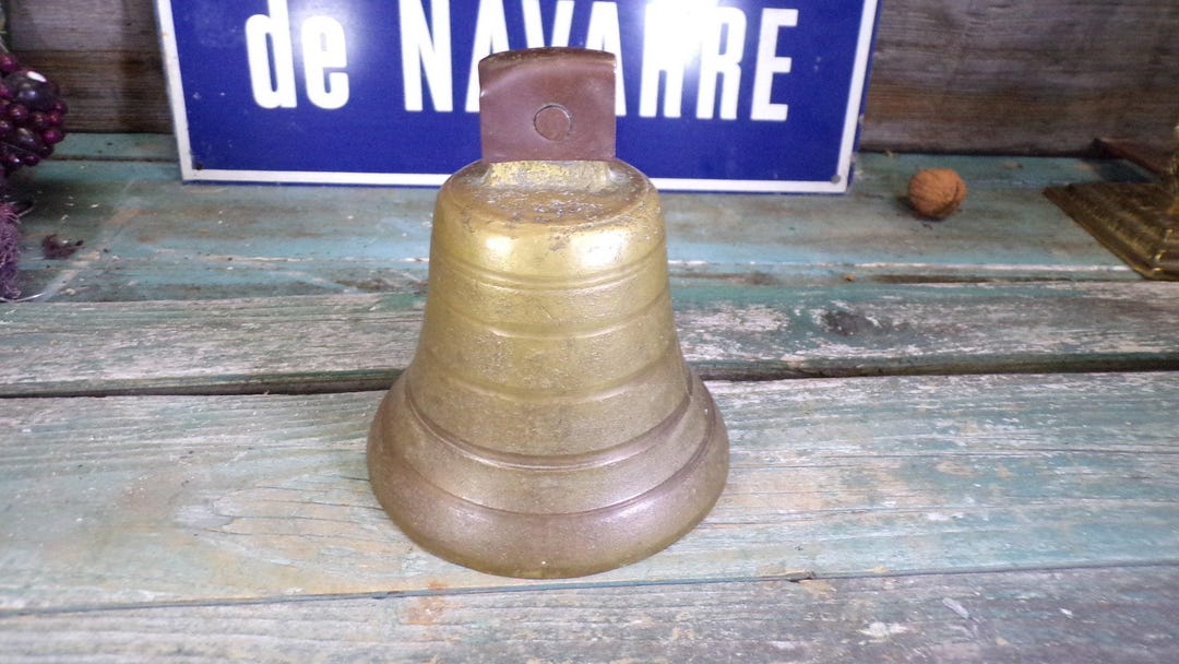 Vintage French Bronze Nautical Boat Service Shackle Bell T861 - Etsy