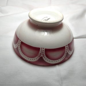 French Vintage Sarreguemines Arcade Café au Lait Bowl (284)