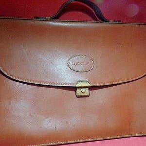 Cartera de piel sintética PTT, estilo vintage del Servicio Postal Francés (s733)