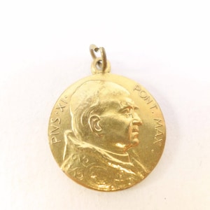 Religious Medal Pope PIUS XI v521