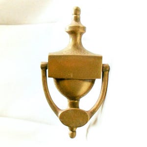French Vintage Brass Door Knocker (C032)