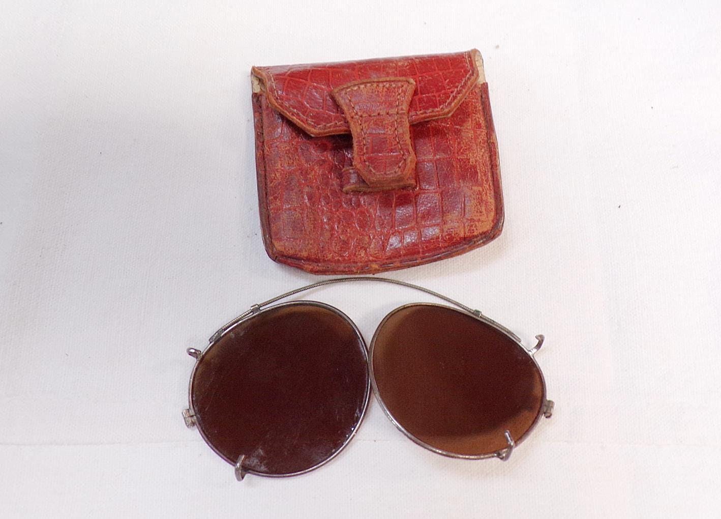 Lunettes De Soleil Italy Design - Monture Multicolore - Occasion En Bel état - Avec étui - Début XXIe Siècle