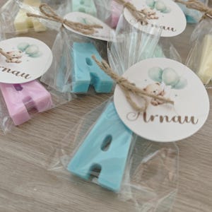 iniciales jabón, letras jabón, favores boda, marca sitios, regalo bautizo, comunión, detalles invitados, regalo fiesta, babyshower
