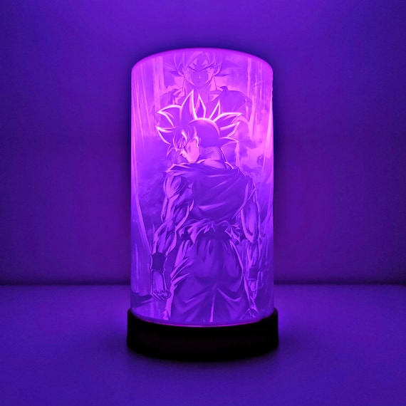 Lampe Dragon Ball Z - Lampe de Chevet Dragon Ball Z Personnalisée