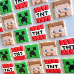 Pixelated Birthday Cookies