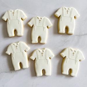 Baptism Cookies | Individually Wrapped Christening Cookies