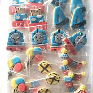 Thomas the Train Birthday Cookies Train Party Cookies image 7