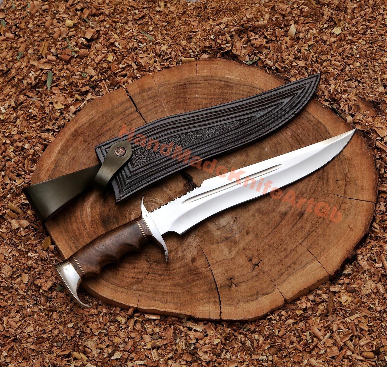 Handmade Carbon Steel 1095 RE4 Krauser's Knife,Bowie knife,Tactical Knife