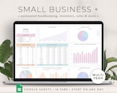 Small Business Spreadsheet for Google Sheets, Inventory Tracker, Bookkeeping Spreadsheet, Sales Tracker, Pricing Calculator, Order Tracker