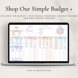 Budget Planner for Google Sheets, Monthly Budget Spreadsheet, Paycheck Budget Tracker, Weekly Budget Template, Biweekly Budget, Budgeting zdjęcie 10