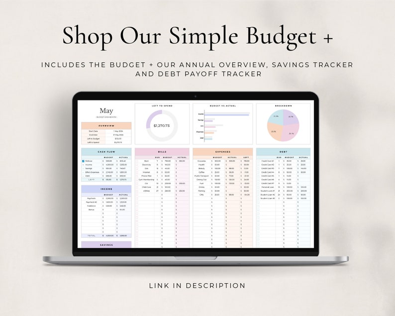 Budget Planner for Google Sheets, Monthly Budget Spreadsheet, Paycheck Budget Tracker, Weekly Budget Template, Biweekly Budget, Budgeting image 10