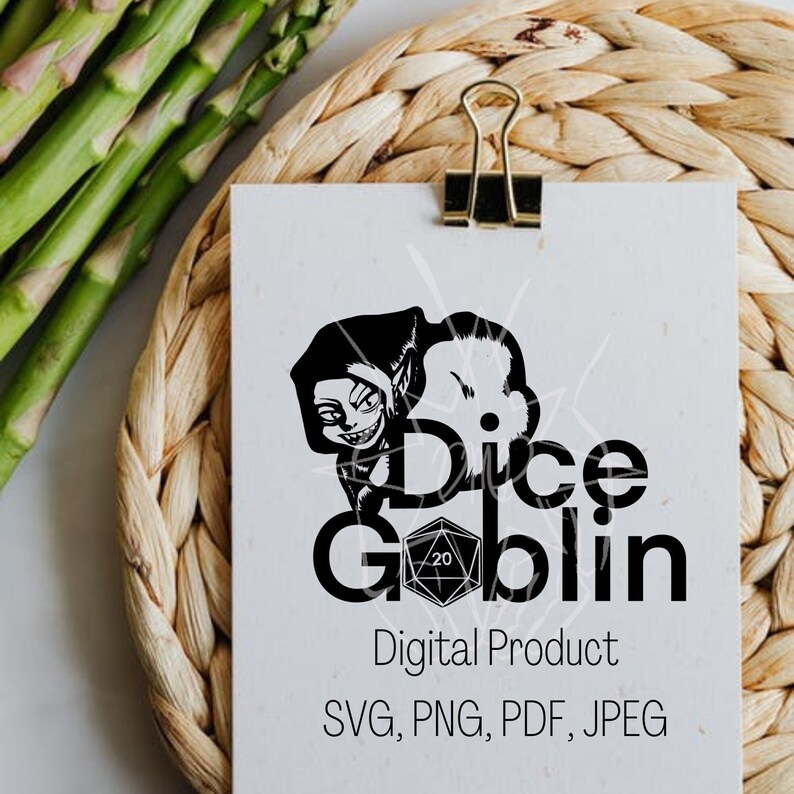 Goblin SVG Dice Goblin DND D20 Instant Digital Etsy Israel