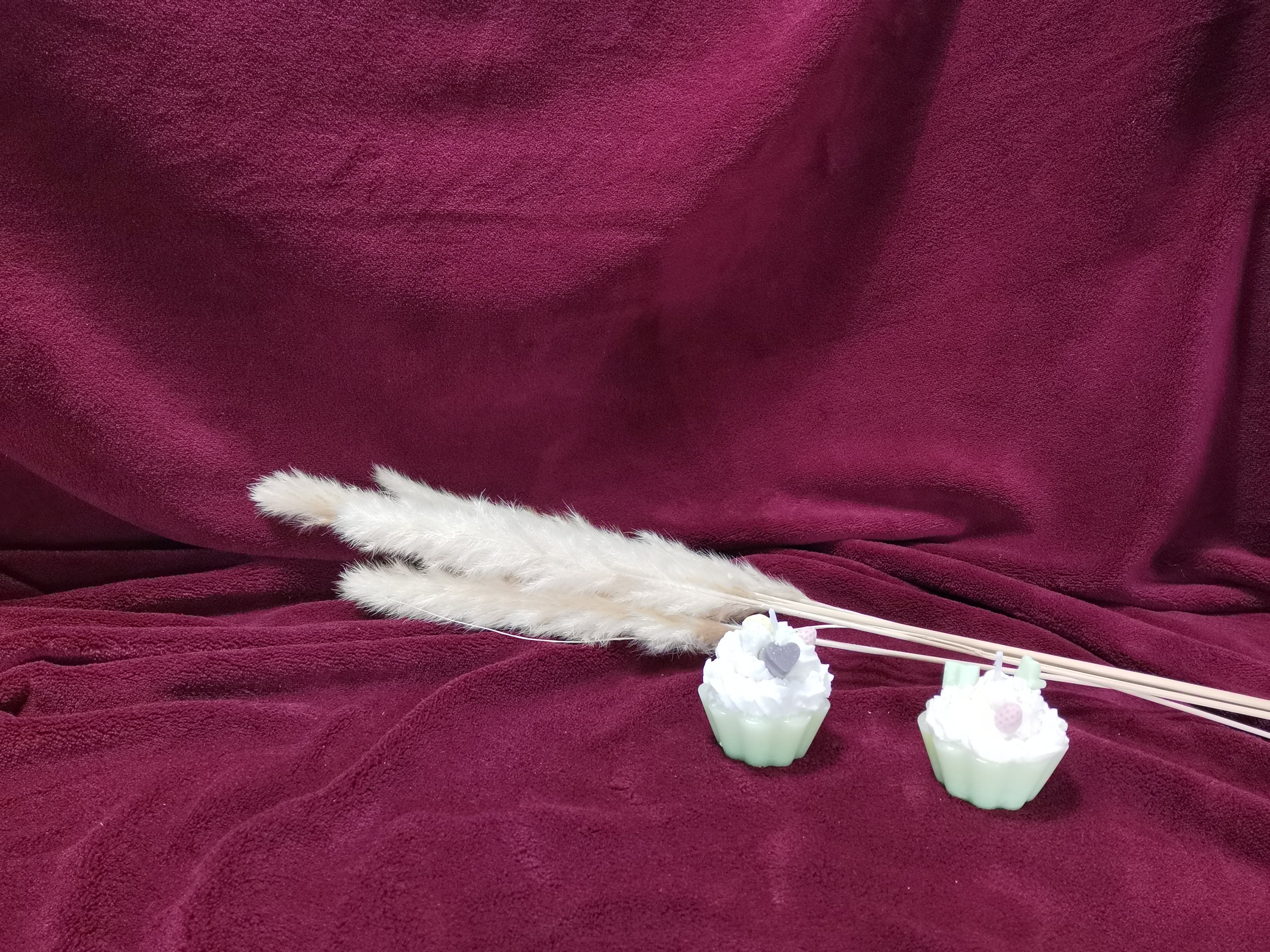 Bougie Cupcake Pomme/Cannelle