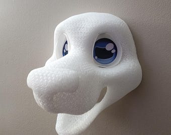 TPU Toony Fursuit Deer Head Base