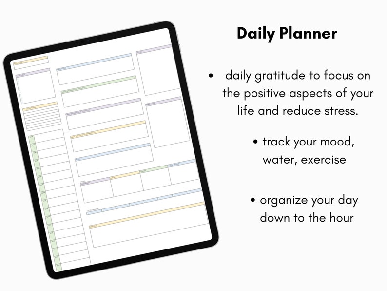 Onenote ADHD Planner Onenote Adhd Planner Adult Productivity Planner