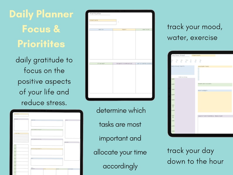 Onenote ADHD Planner Onenote Adhd Planner Adult Productivity Planner