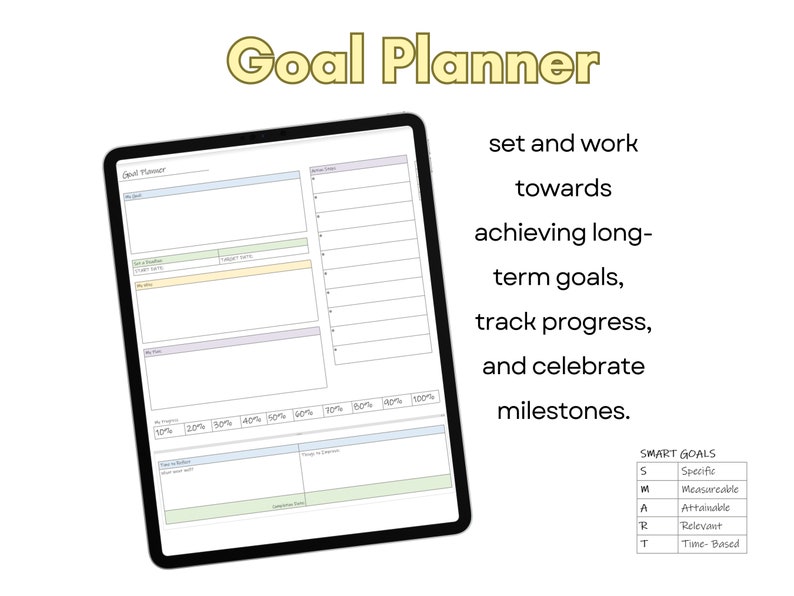 Onenote ADHD Planner Onenote Adhd Planner Adult Productivity Planner