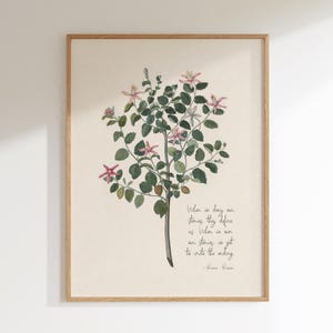 Citazione di Brene Brown, stampa artistica vintage da parete per l'arredamento dell'ufficio di terapia, stampa artistica sulla salute mentale, quando neghiamo le nostre storie