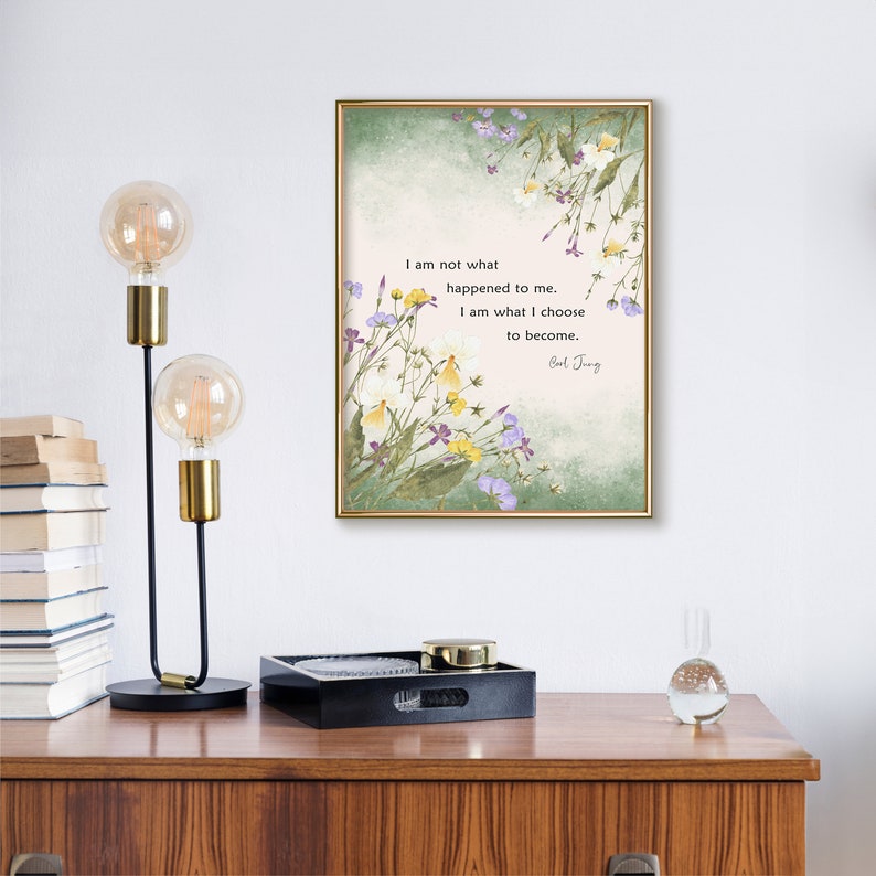 Carl Jung Quote Printable Carl Jung Wall Art Print Mental Health Carl Jung Quote Printable Carl Jung Wall Art Print Mental Health
