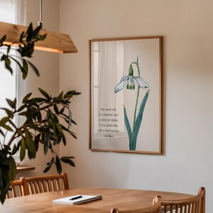Carl Rogers Zitat, Psychische Gesundheit Kunst, Biologie Kunstdruck, Sozialarbeiter Zitate, Therapie Büro Dekor, Das gute Leben ist ein Prozess Bild 5