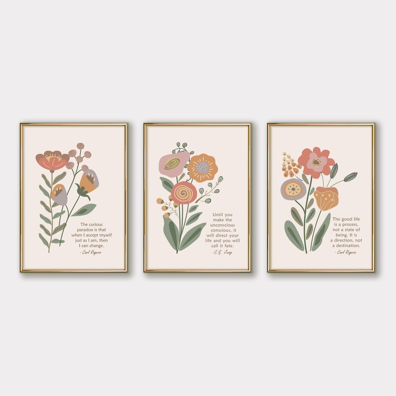 25 Mental Health Posters, Psychology Wall Art Prints, Therapy Office Decor, Counselor Office, Printable Quotes image 7