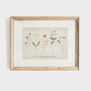 Growth Looks Different, Mental Health Wall Art Print, Vintage Mental Health Poster for Therapy Office Decor, Psychology Art
