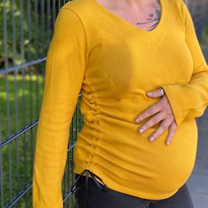 Sewing pattern for women&#39;s maternity shirt Mathilde (sizes 34-56) - paper pattern