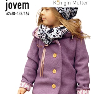Sewing pattern children&#39;s jacket wool jacket Jovem (62-164) - paper pattern