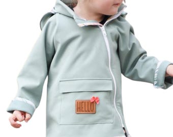 ENGLISH - eBook Children's Transitional Jacket Softshell Jacket Pirulito (62-140) - Digital Pattern