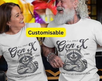 Gen X Raccoon Graphic T-Shirt, The Feral Generation Tee