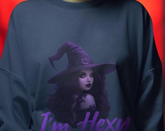 Halloween Witchcore Sweatshirt, Spooky Goth Fall Fashion