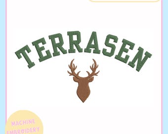 Maschinenstickdatei - Throne of Glass - Bookish Stickdatei 10x10 Hoop - Terrasen - TOG - Trendy Embroidery - PES JEF