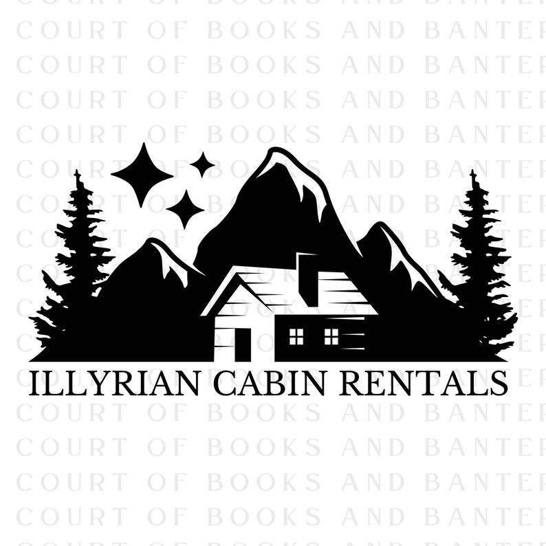 ACOTAR Inspired Illyrian Cabin Rentals Svg Png Jpg Pdf Etsy
