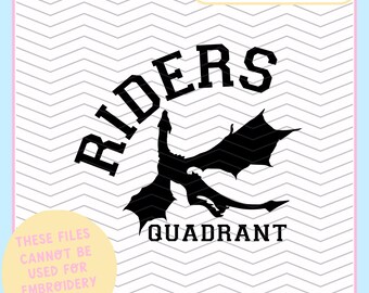 Fourth Wing Inspired SVG | Basgiath War College PNG | Dragon Riders Quadrant |  Rebecca Yarros | Cricut File | Fantasy | Bookish Files