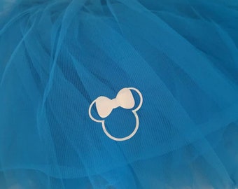 Run Skirt Minnie Mouse iron on vinyl | Rundisney costume tutu customization