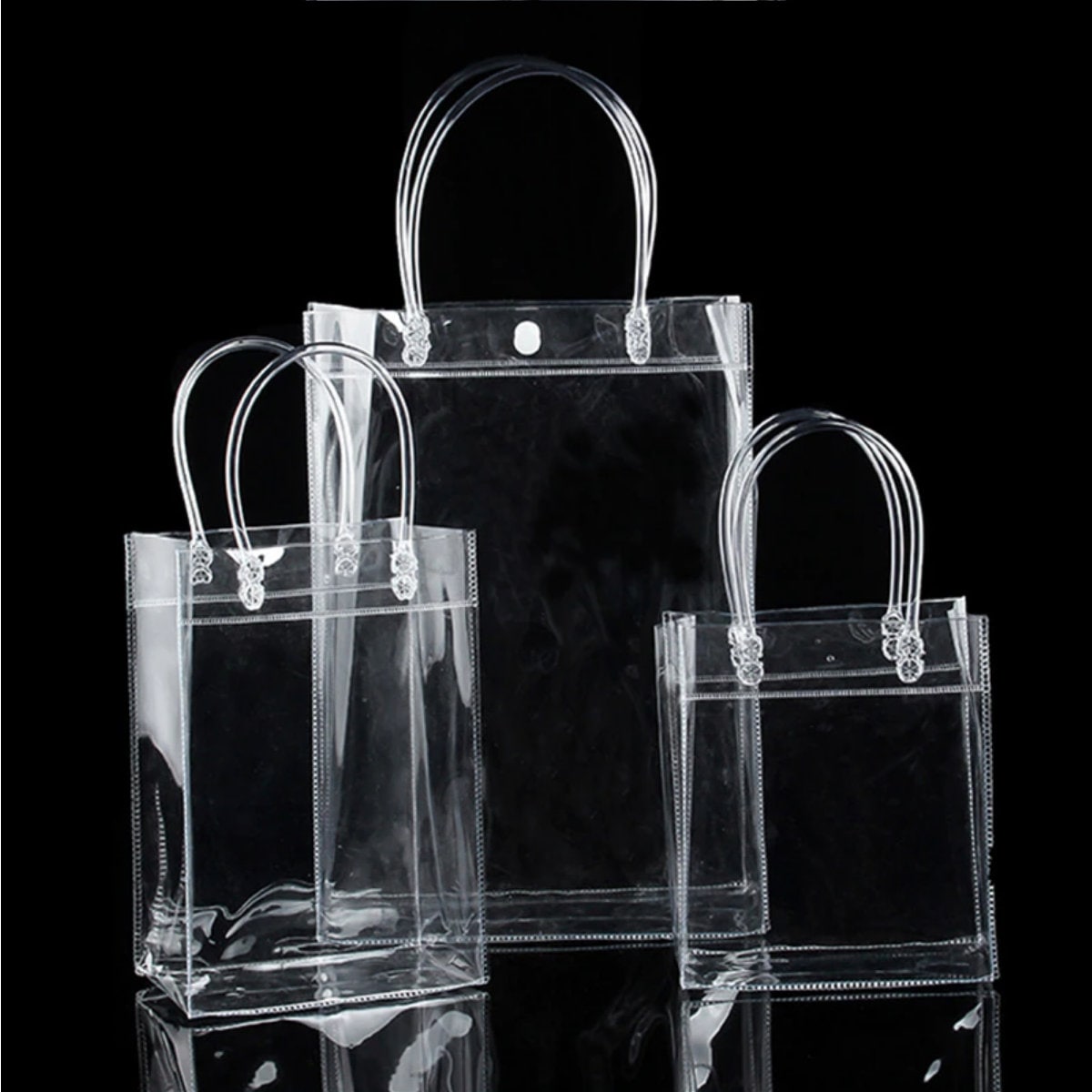 Update 86+ clear gift bags with handles best - in.cdgdbentre