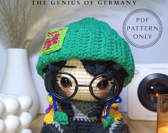PDF PATTERN | Killjoy Amigurumi | Valorant