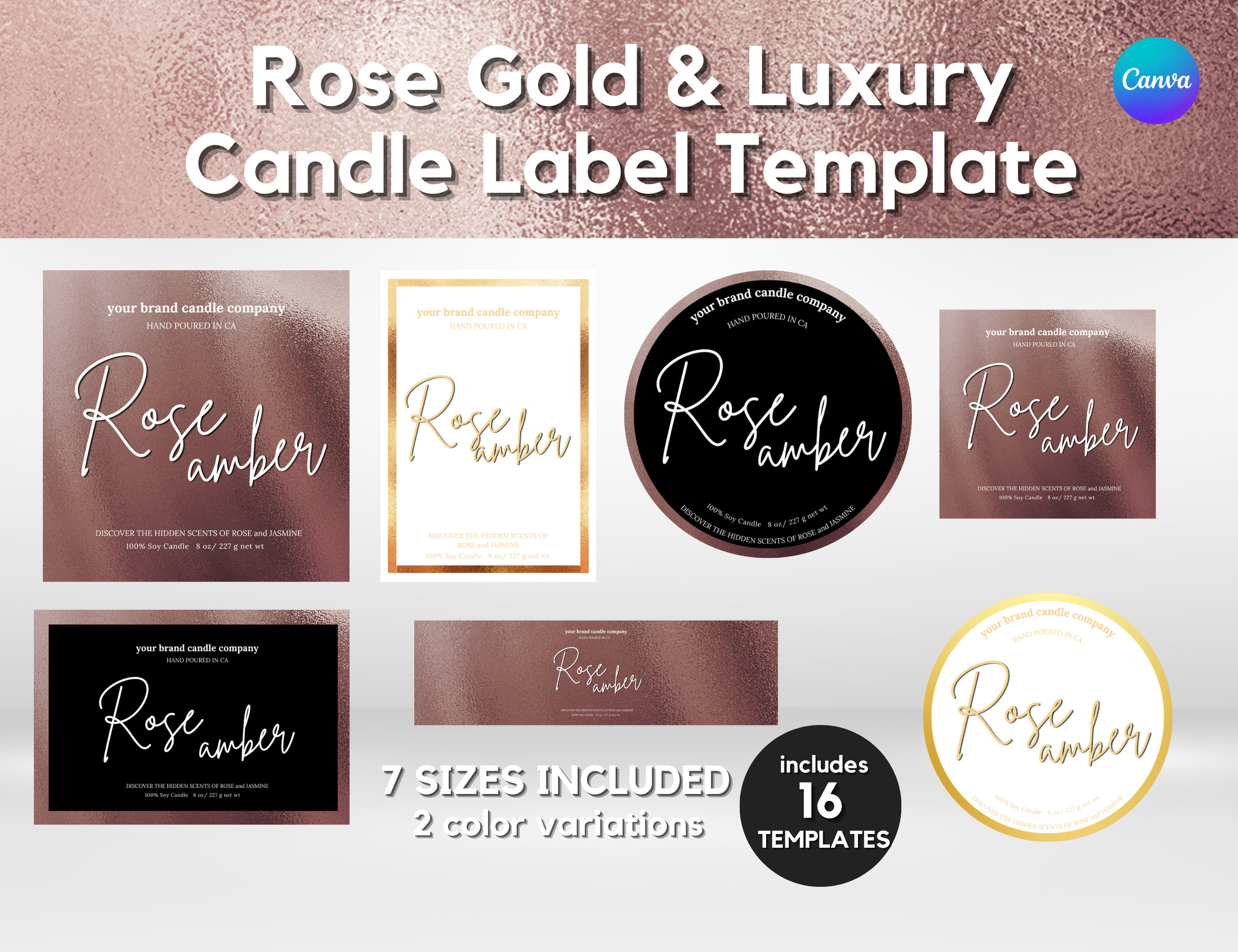 Rose Gold Wax Sample