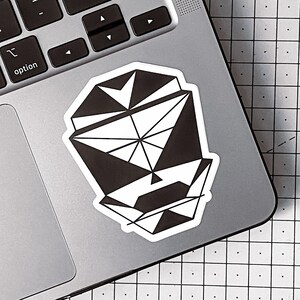 Ari · Skull Sticker · Skull Collection Stickers · Geometric Art · Waterproof Stickers · Matte · Holographic · Original Designs