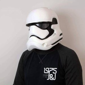 Fully Wearable Star Wars VII Storm Trooper Helmet / CosPlay / STL File