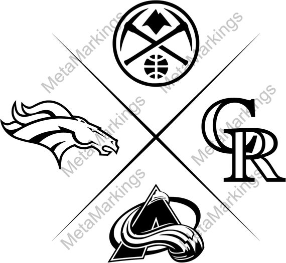 Colorado Sports Teams Digital Download SVG Png Jpg PDF Etsy