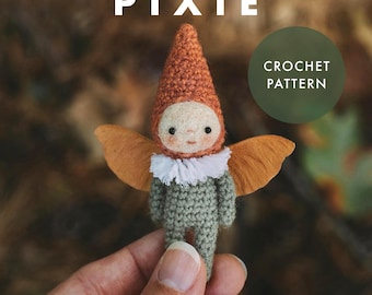 PIXIE - Lemonstale Crochet Pattern / Amigurumi [ENG]