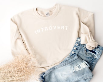 cream sweatshirt vintage