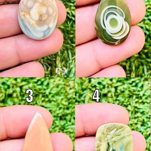 Cabujón de jaspe imperial natural: una piedra preciosa llamativa para la fabricación de joyas
