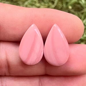 Natural Pink Opal Cabochon,  Opal Gemstone, Designer Crystal Gemstone, Natural Gemstone Pendant For Jewelry making Supply