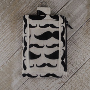 Ausweistasche/Ausweishalter Mustaches