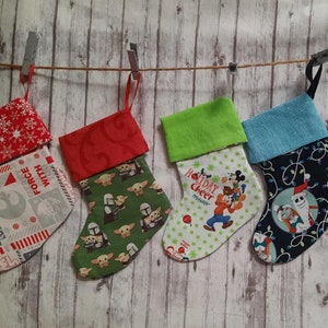 Minikousen - Disney, Star Wars, Nightmare Before Christmas, Mickey Mouse, Mando en Grogu, prinsessen, cadeaukaarthouder, decoratie voor de feestdagen