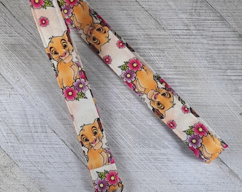 Disney Inspired Lanyard, The Lion King, Simba, Timon, Pumbaa, Disney Sidekicks, Disney Cats